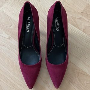 charles by charles david suede pumps